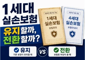 1세대 실손보험 유지