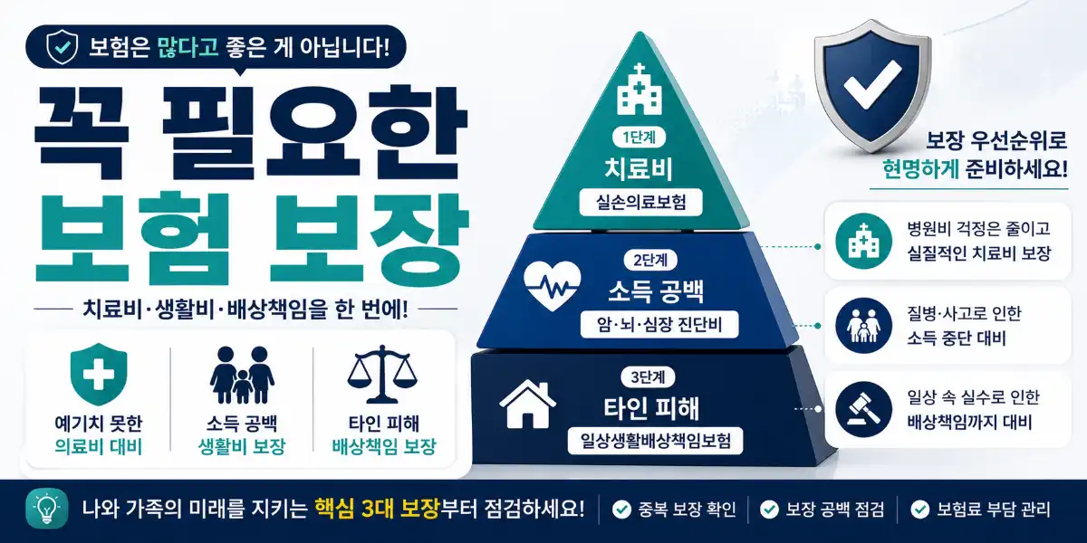 수술비 입원비 특약 유지와 삭제 판단 기준