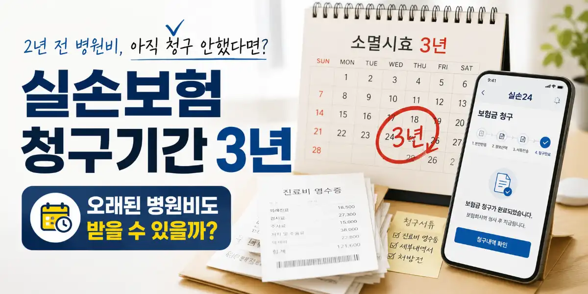 실손보험-청구기간-3년