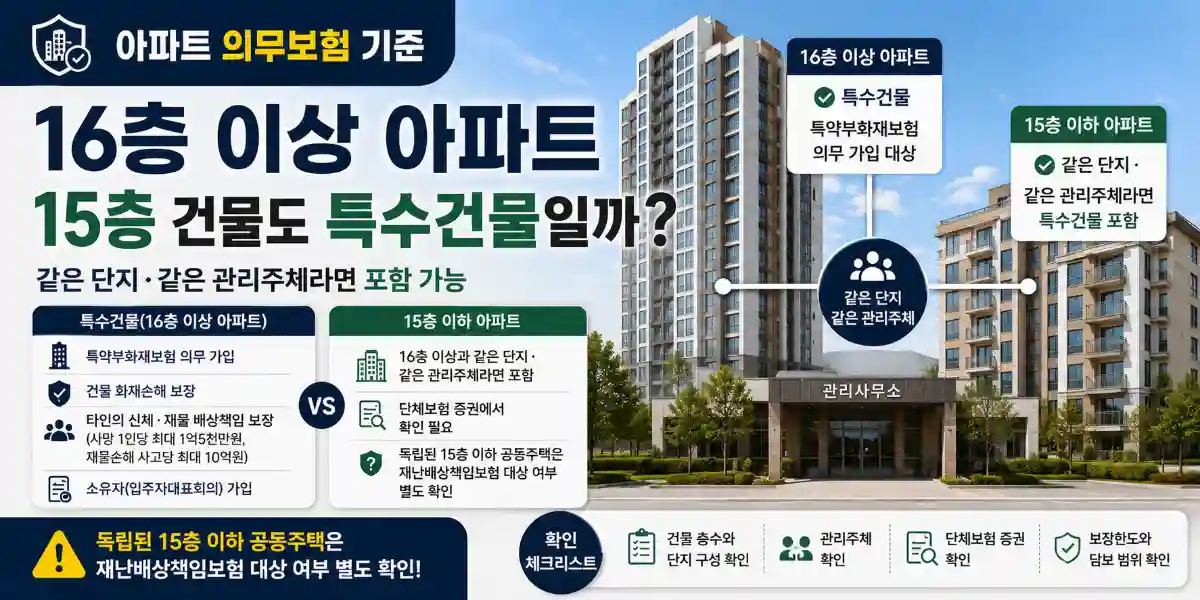 특수건물 화재보험 대상